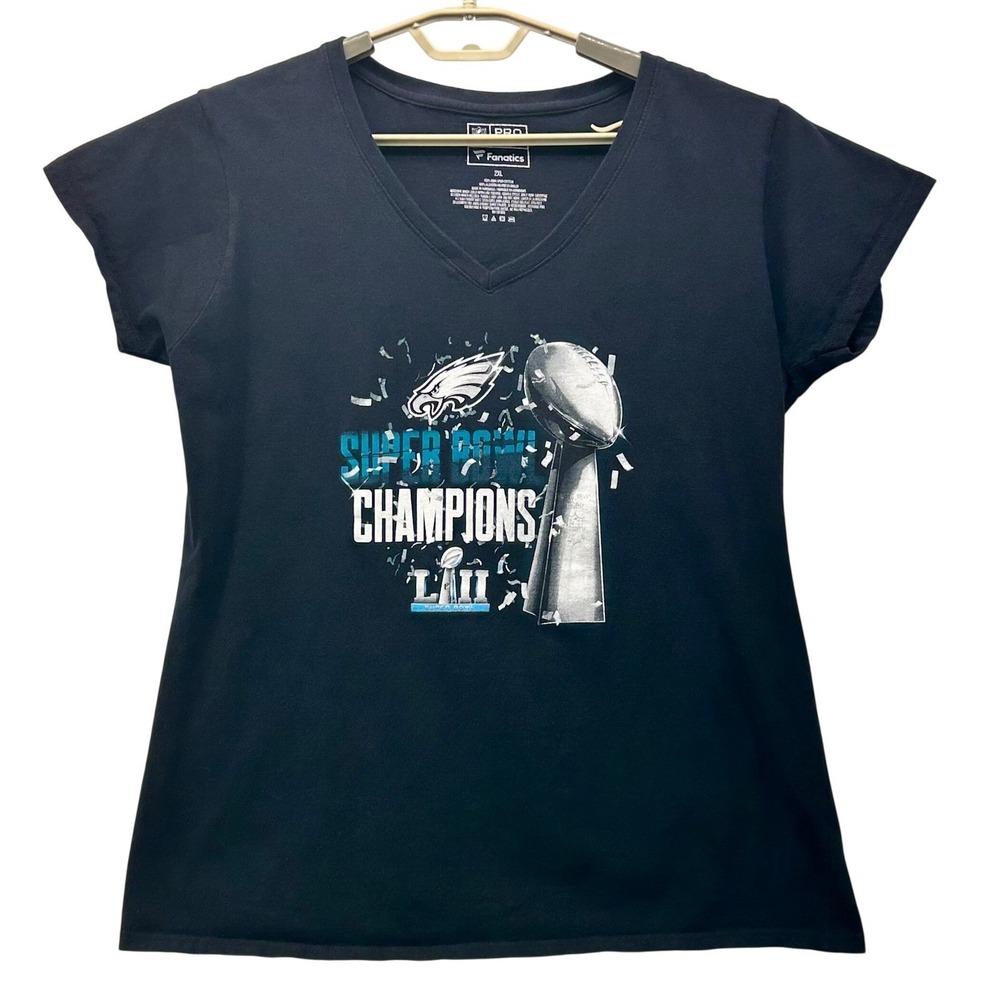 Philadelphia‎ Eagles Shirt Black XXL